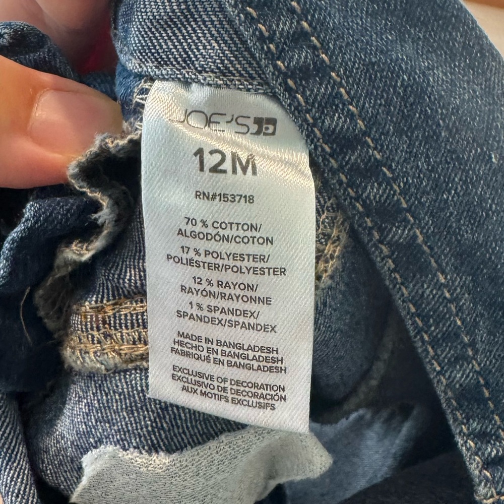 JOES JEANS baby girl Jean shortalls - Picture 8 of 10